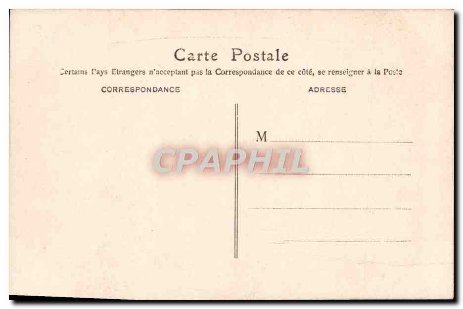 CPA Fantaisie Femme Barometre — Verso