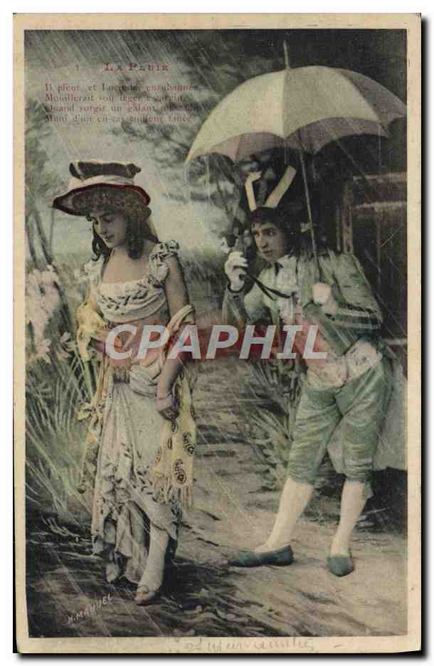 CPA Fantaisie Femme