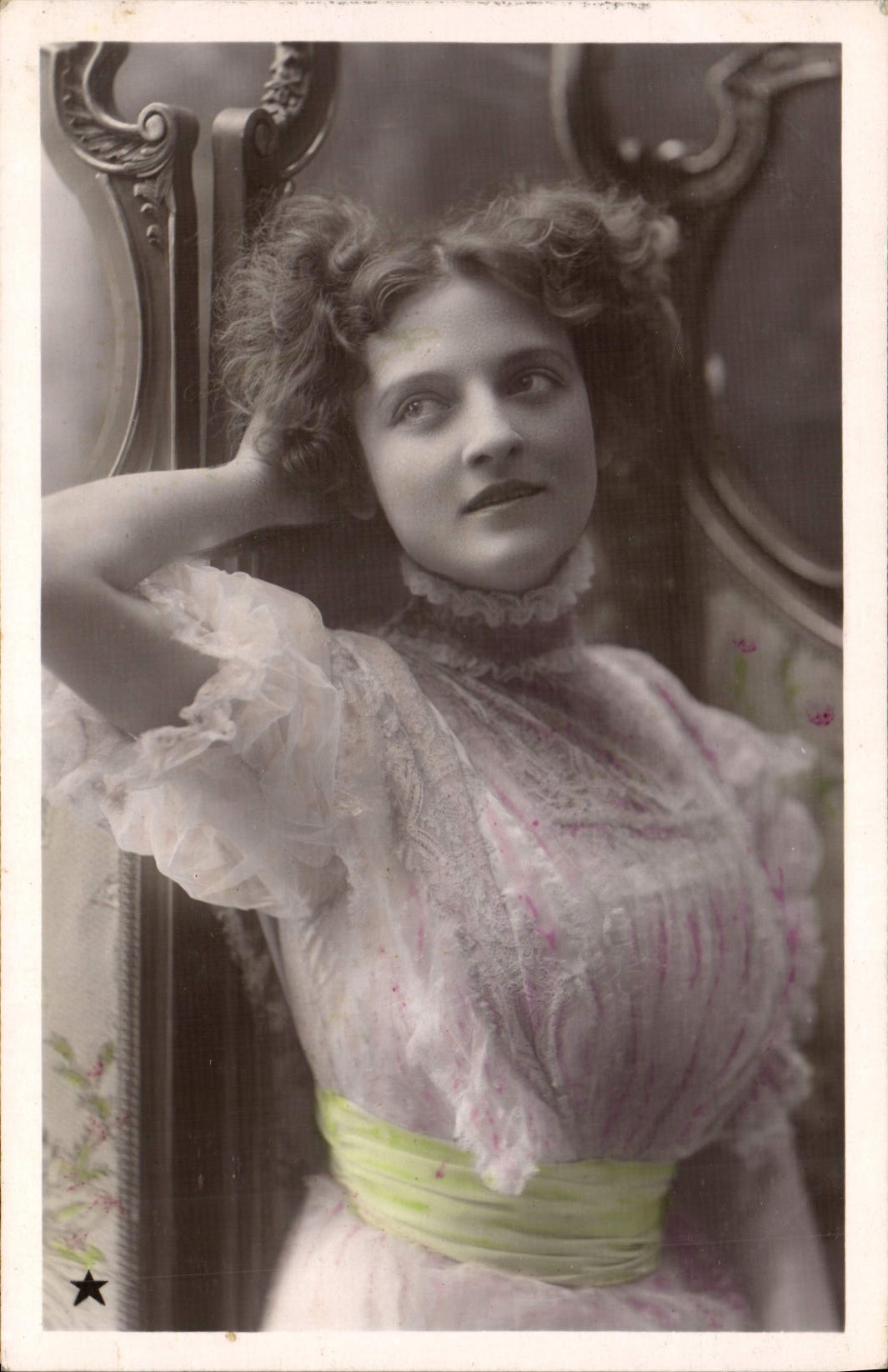 CPA Fantaisie Femme