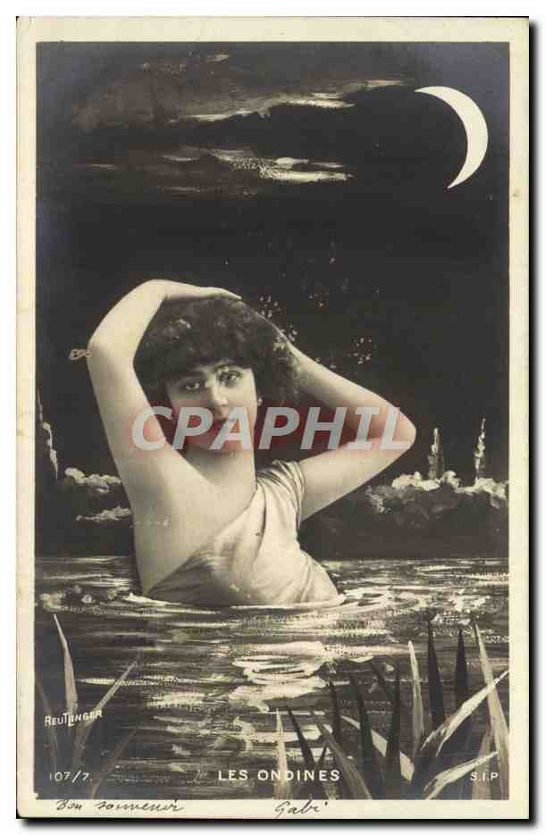Die Nymphen — Gabrielle Fournier — Reutlinger S.I.P. n° 107/7