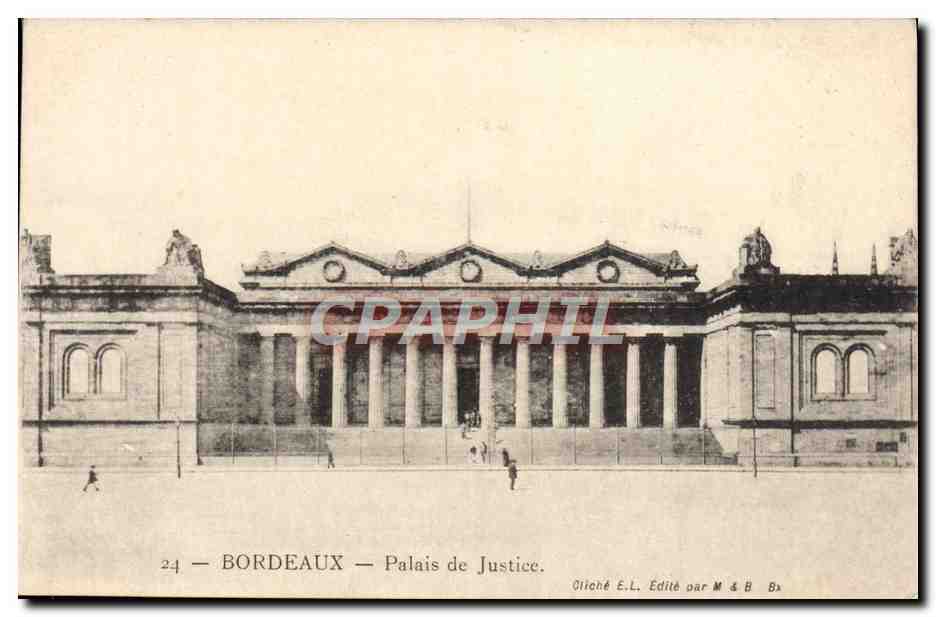 CPA Bordeaux Palais de Justice