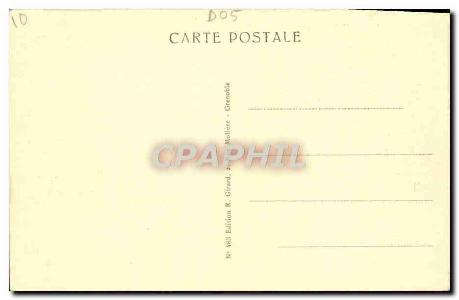 Pics de neige du Lautaret - Pic Gaspard - La Meije - Vus de la route du Galibier — Syvon — Rückseite