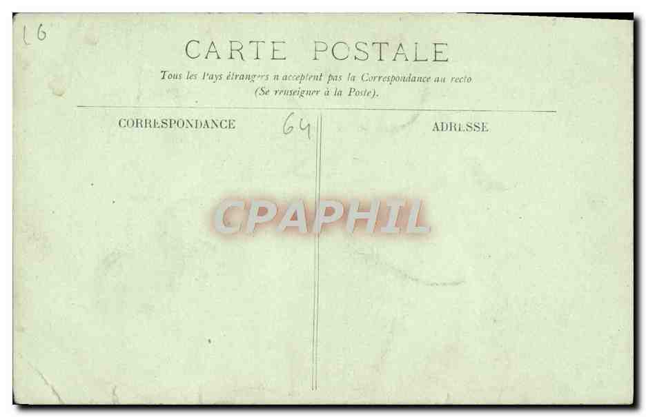 CPA Bayonne les Fleches de la Cathedrale — Verso