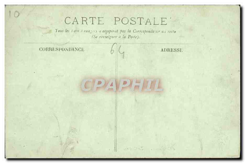 CPA Bayonne La Cathedrale Le cloitre — Verso