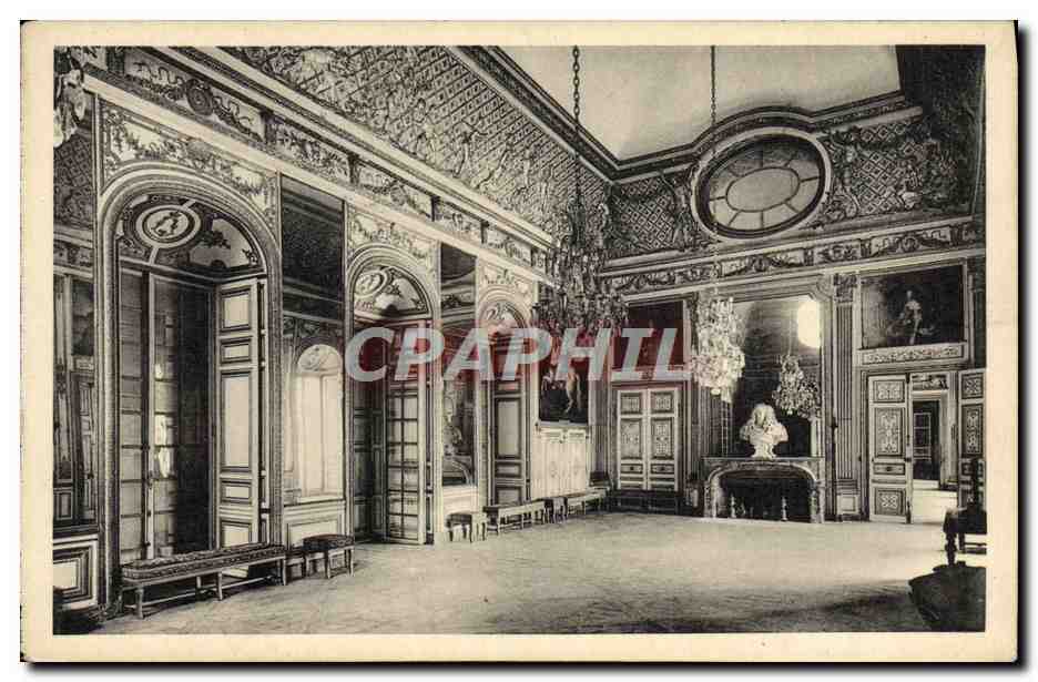 CPA Chateau De Versailles Le Salon De l'oeil de boeuf