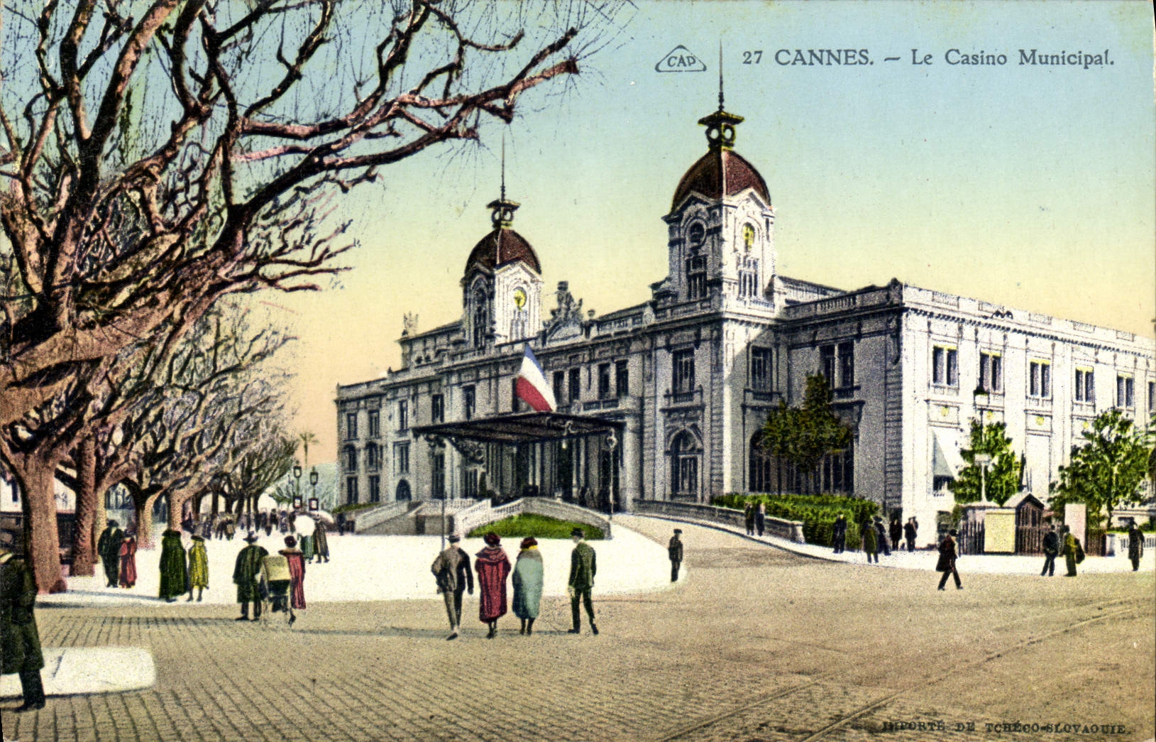 CPA Cannes Le Casino Municipal