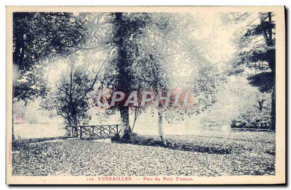 CPA Versailles Parc du Petit Trianon