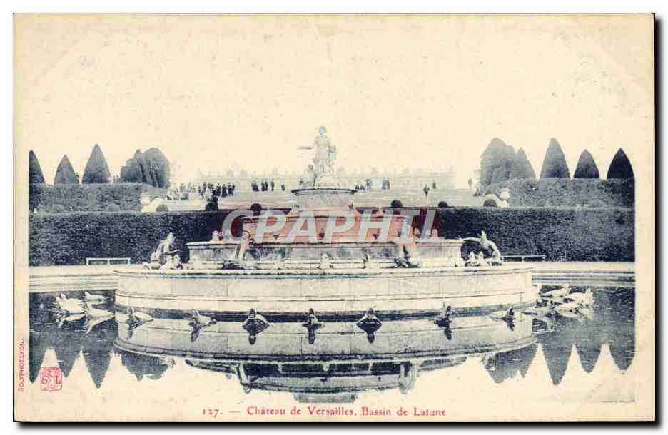 CPA Chateau de Versailles Bassin de Latone