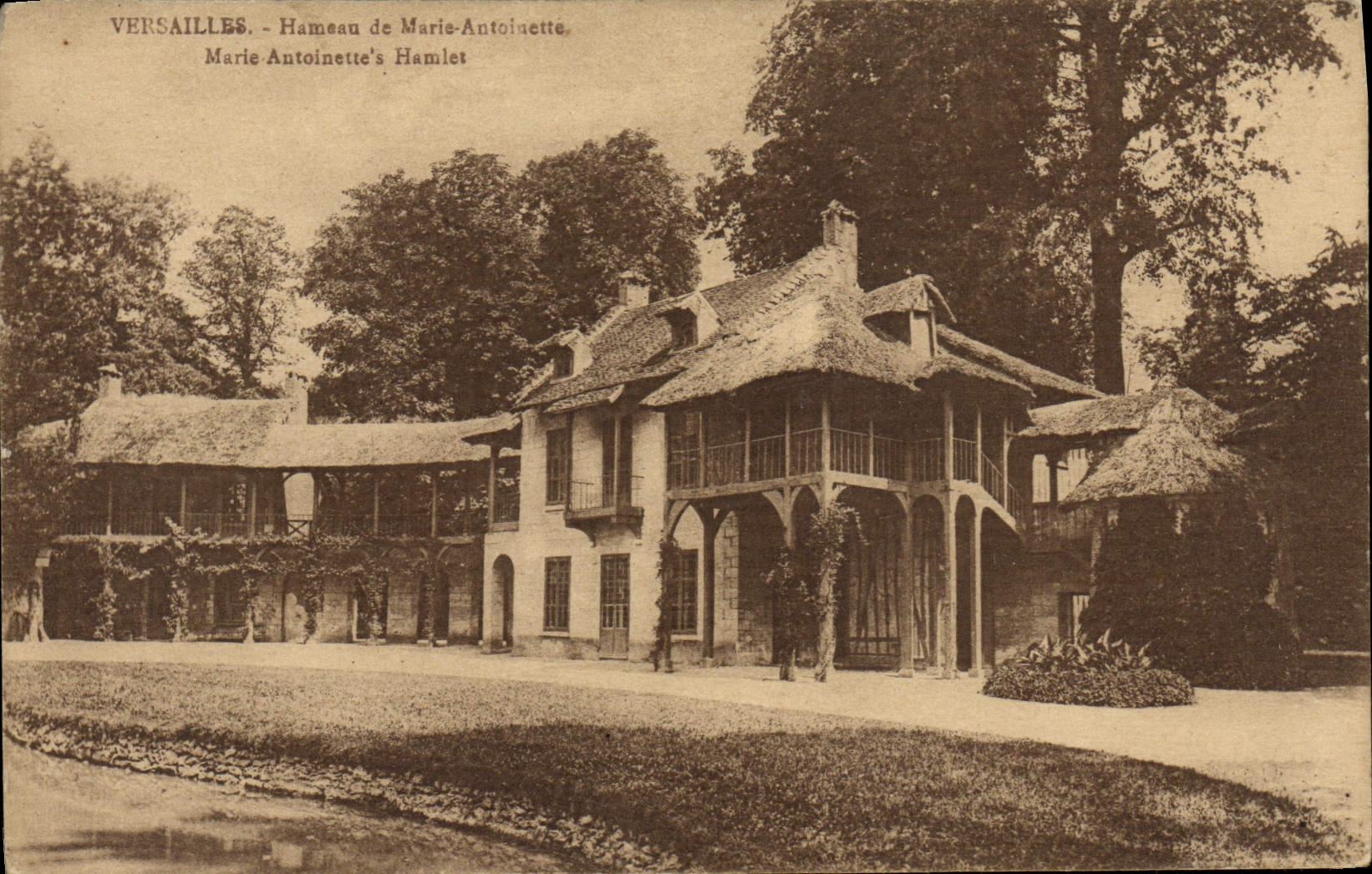 CPA Versailles Hameau de Marie Antoinette 