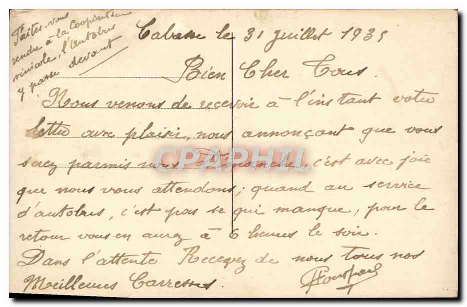 CPA La Sainte Baume Montee A La Grotte — Rückseite