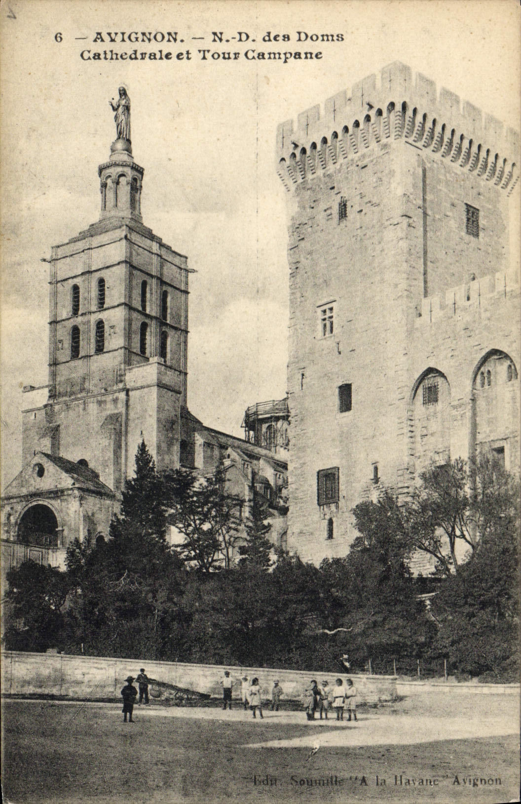 Avignon — N.-D. des Doms, Cathédrale et Tour Campanile