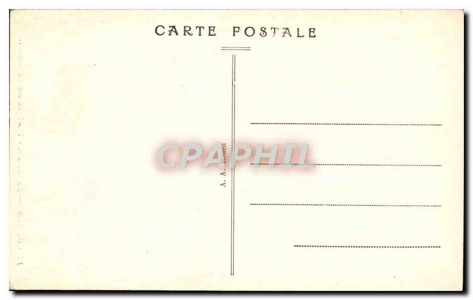 CPA Rouen Cathedrale Tombeau Des Cardinaux — Rückseite