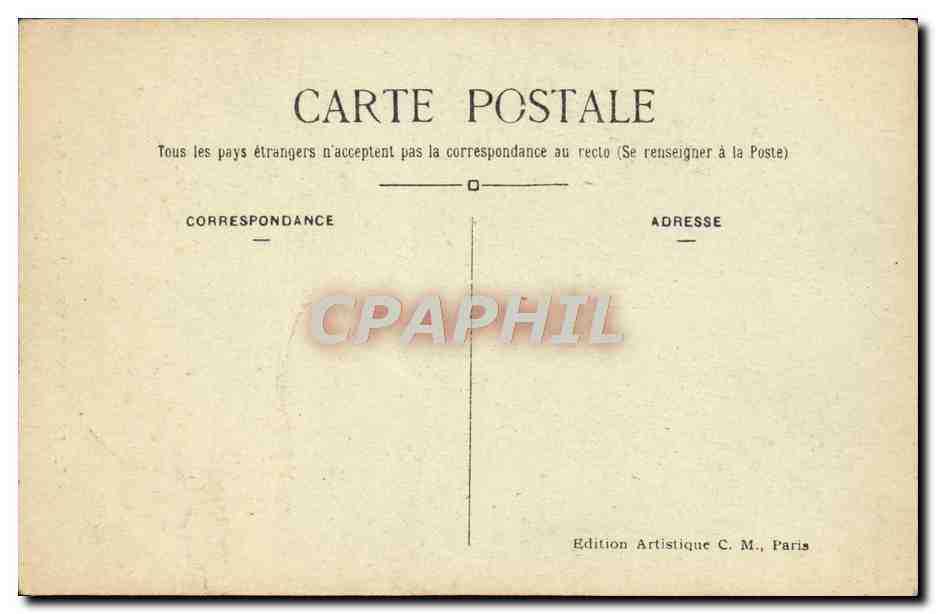 Les Andelys — Église Notre-Dame, Portail et Rosace du Midi — C. M. n°47 — Verso