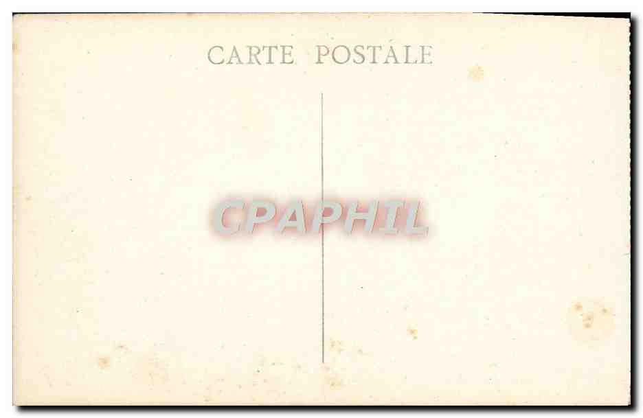 CPA Marseille Quai Des Belges Et La Canebiere Bateaux — Verso