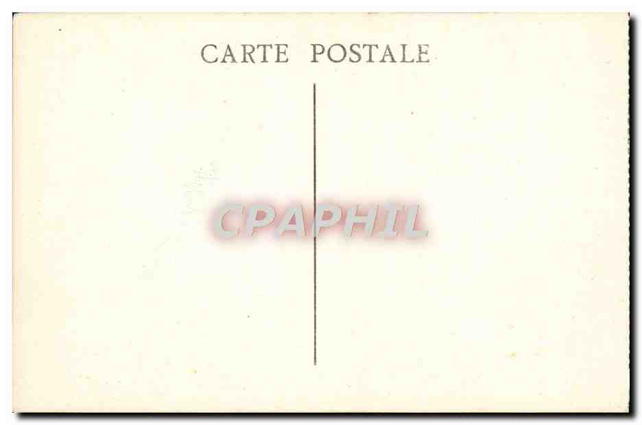 CPA Marseille Place Castellane Fontaine Cantini Et Le Prado Tramways — Rückseite