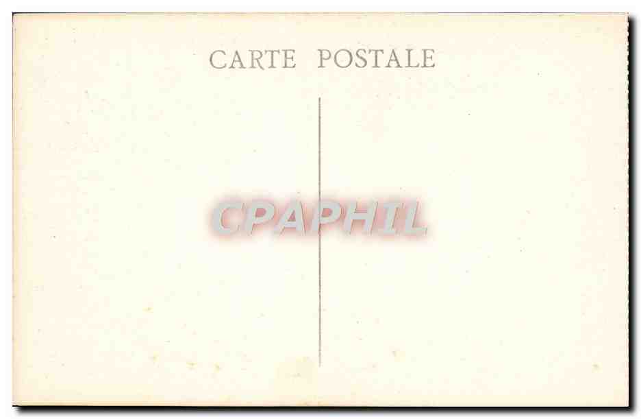 CPA Marseille Le Vieux Port Bateaux — Verso
