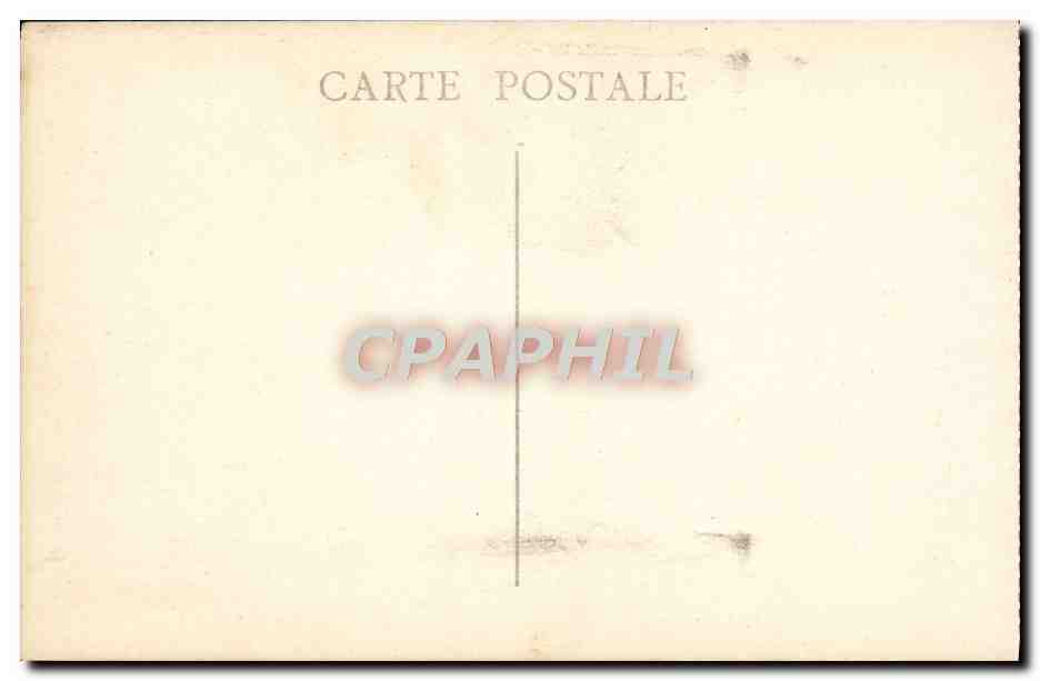 CPA Marseille Un Coin Du Vieux Port Et La Mairie Bateaux — Verso