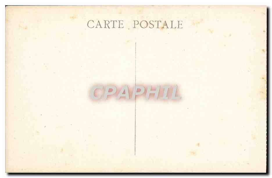CPA Marseille L'Entree Du Vieux Port Bateau — Verso