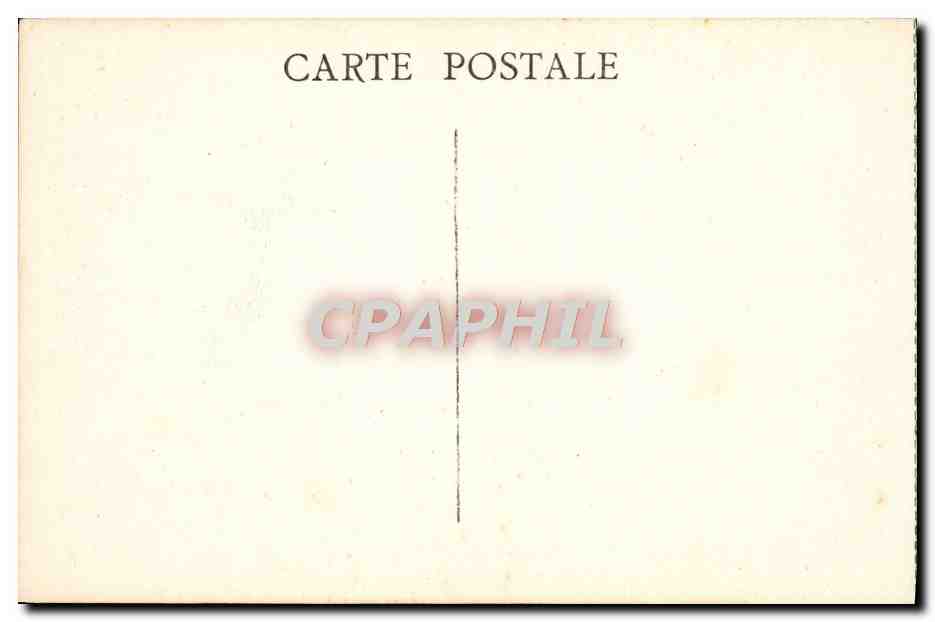 CPA Marseille Le Pont A Transbordeur — Verso