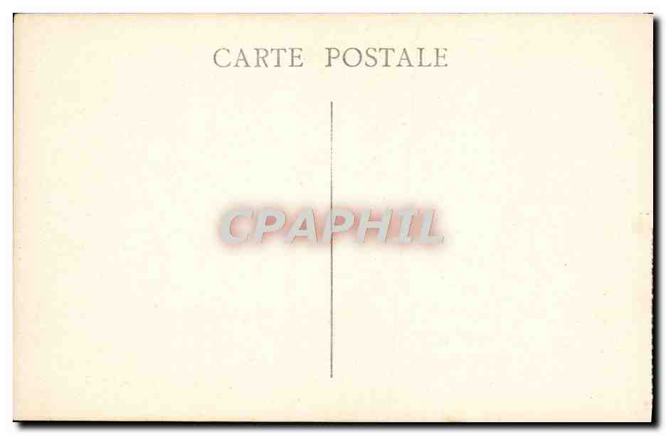 CPA Marseille Le Phare Ste Marie Courrier Rentrant A La Joliette Bateau — Verso