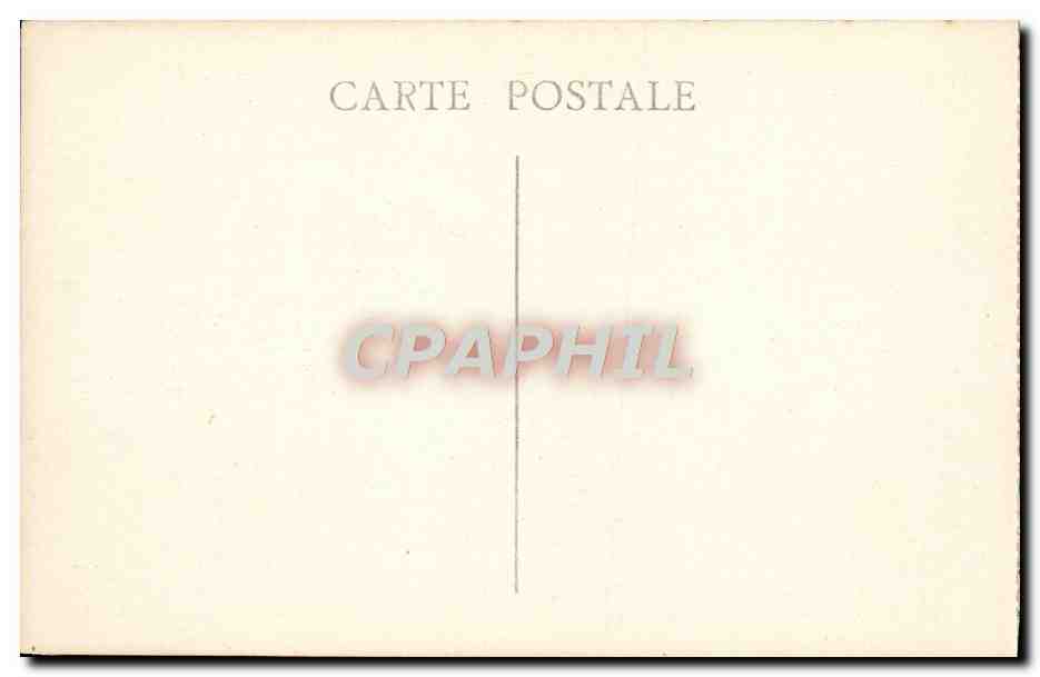 CPA Marseille Le Port De La Joliette Bateau — Verso