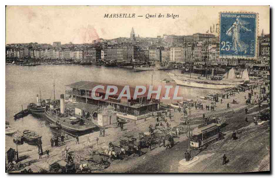 Marseille — Quai des Belges — Éditeur non visible