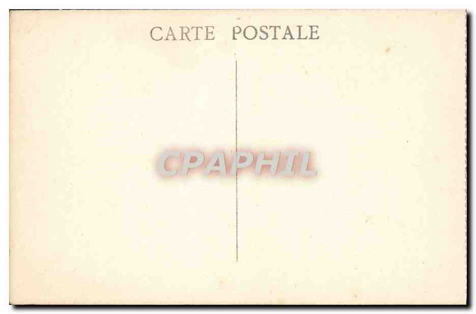CPA Marseille Le Chateau D'If Et Les Iles — Rückseite
