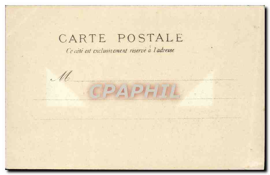 CPA Le Chateau De Versailles Facade Principale — Verso