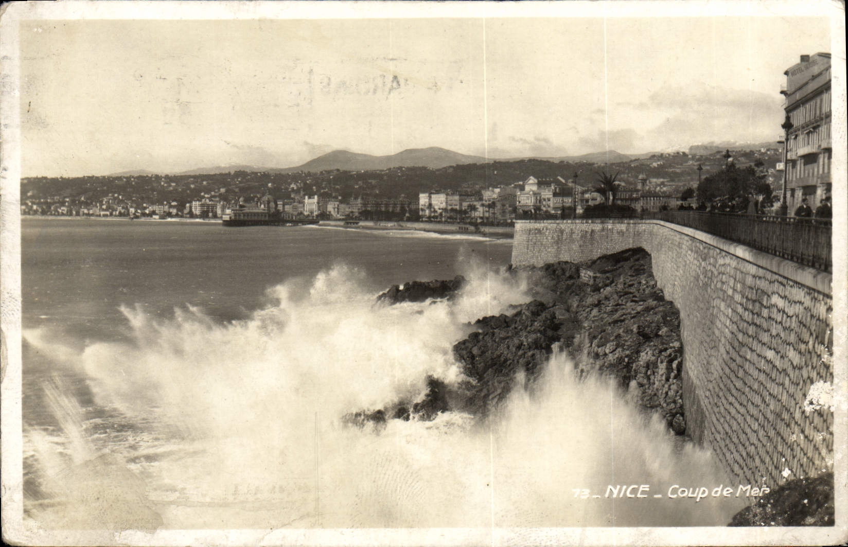CPA Nice Coup De Mer