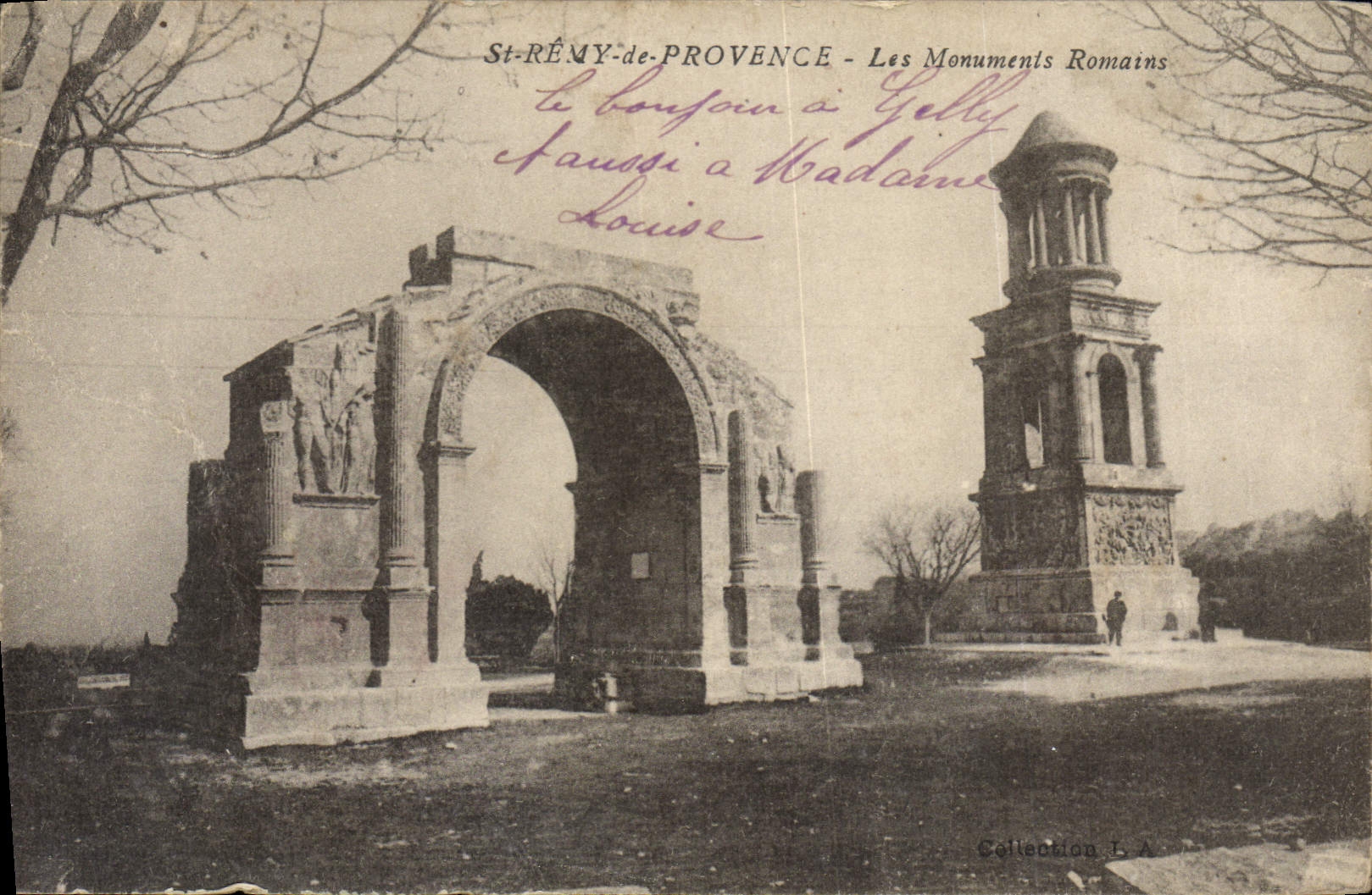CPA St Remy De Provence Les Monuments Romains