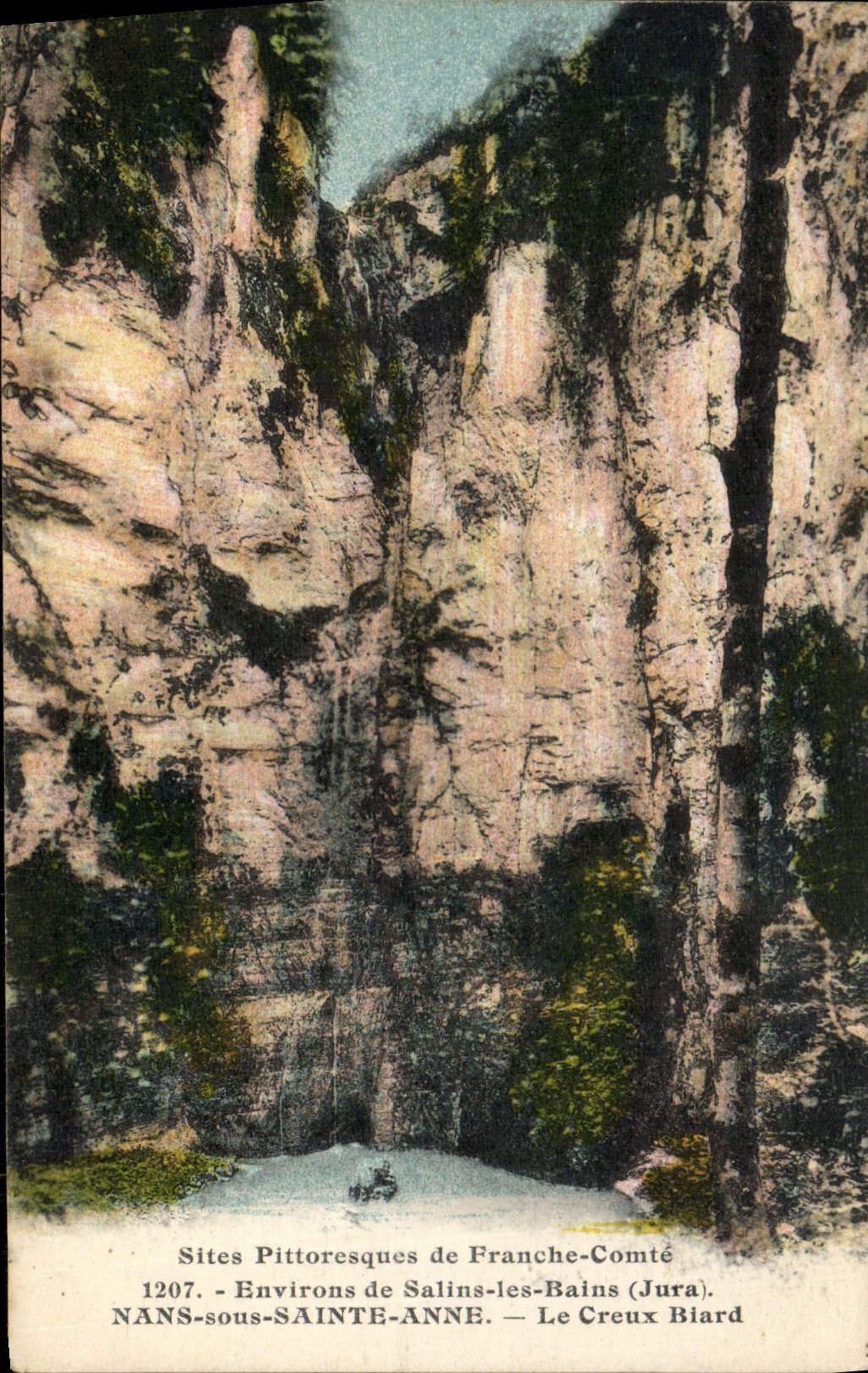 Le Creux Biard — Sites pittoresques de Franche-Comté — NANS-sous-SAINTE-ANNE