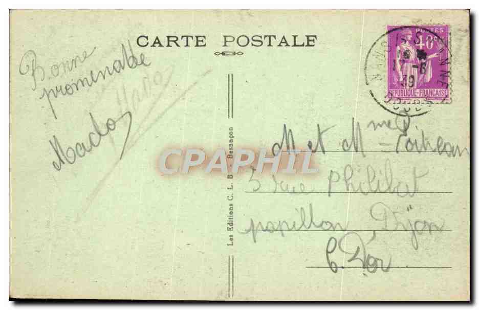 Le Creux Biard — Sites pittoresques de Franche-Comté — NANS-sous-SAINTE-ANNE — Reverso