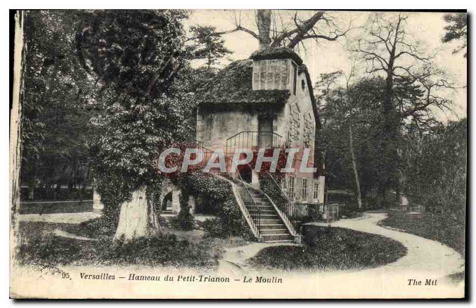 CPA Versailles Hameau Du Petit Trianon Le Moulin