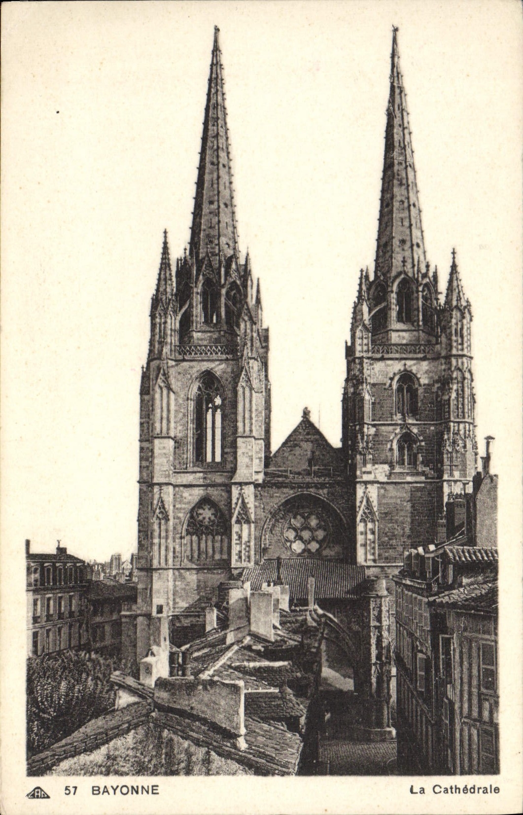 CPA Bayonne La Cathedrale