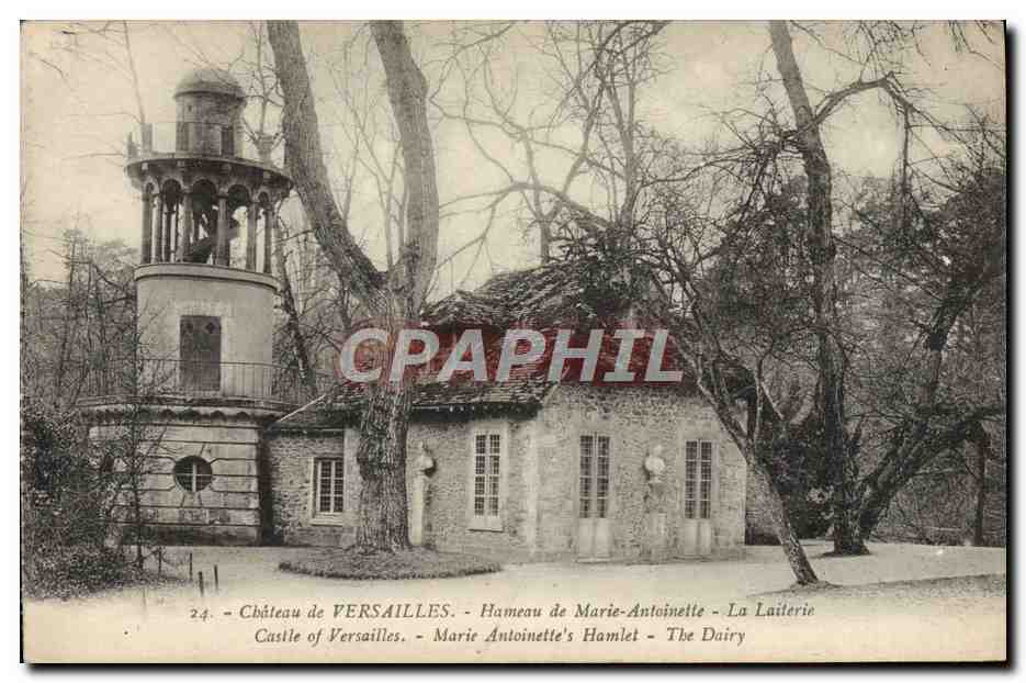CPA Chateau De Versailles Hameau De Marie Antoinette La Laiterie