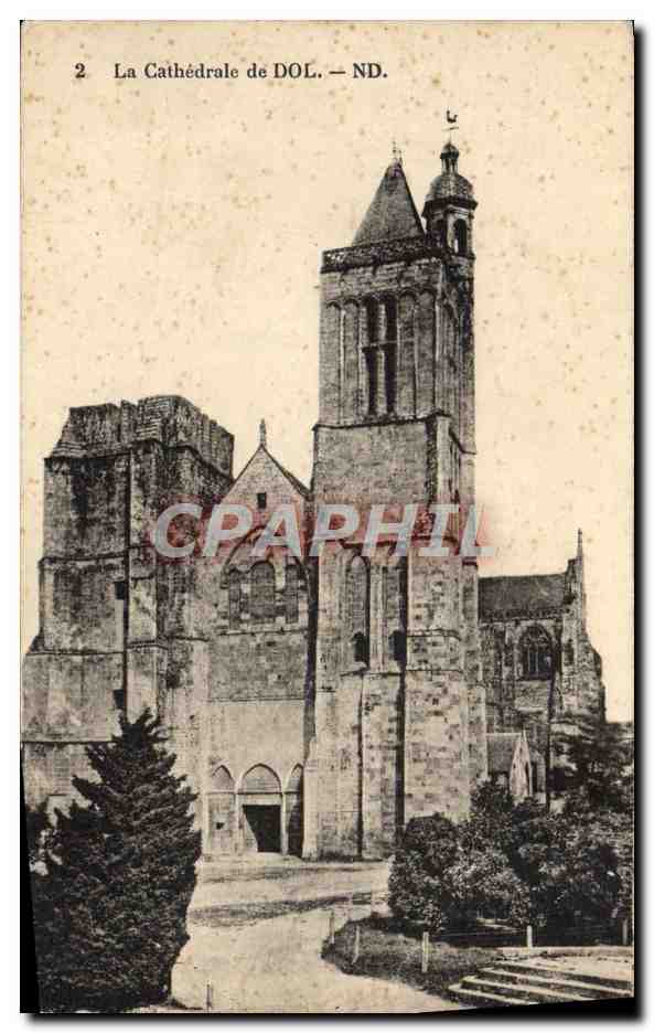 CPA La Cathedrale De Dol