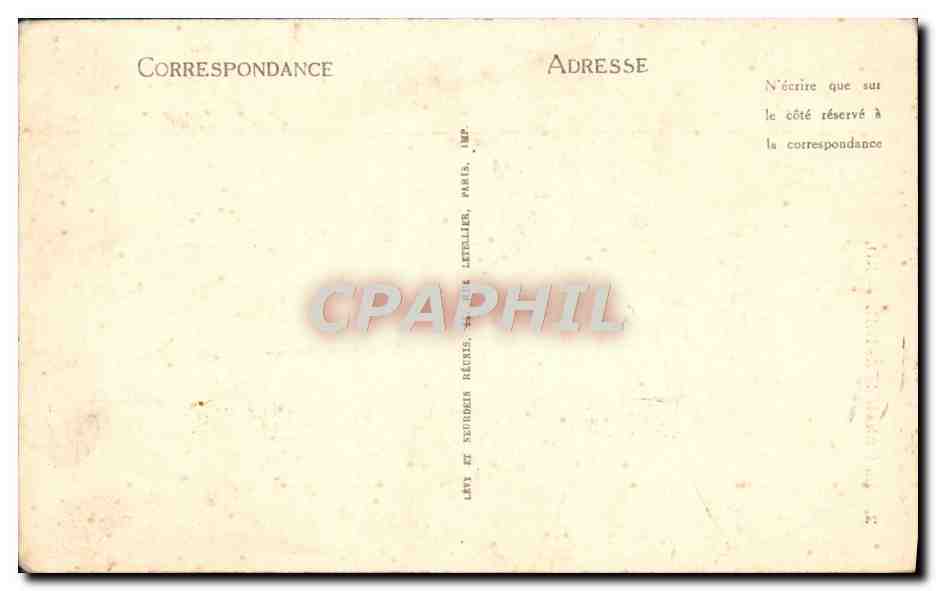CPA La Cathedrale De Dol — Rückseite