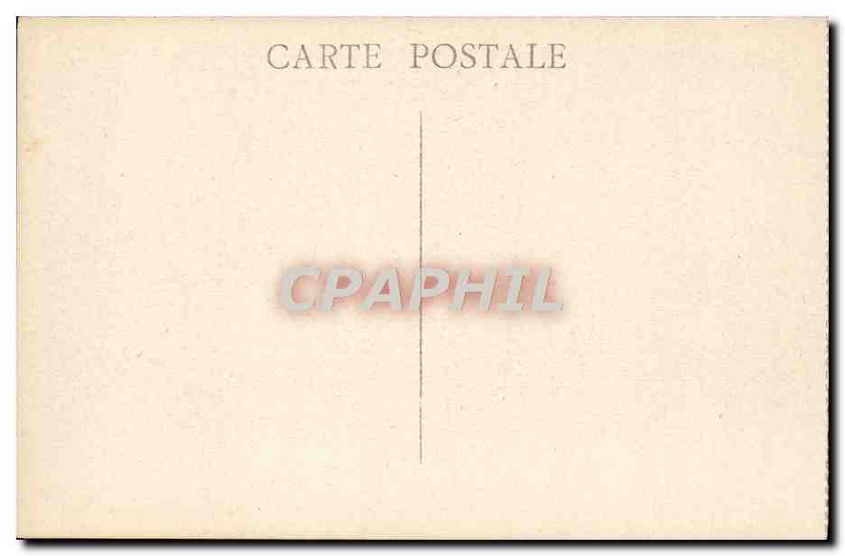 CPA Marseille Parc Borely Le Chateau — Rückseite