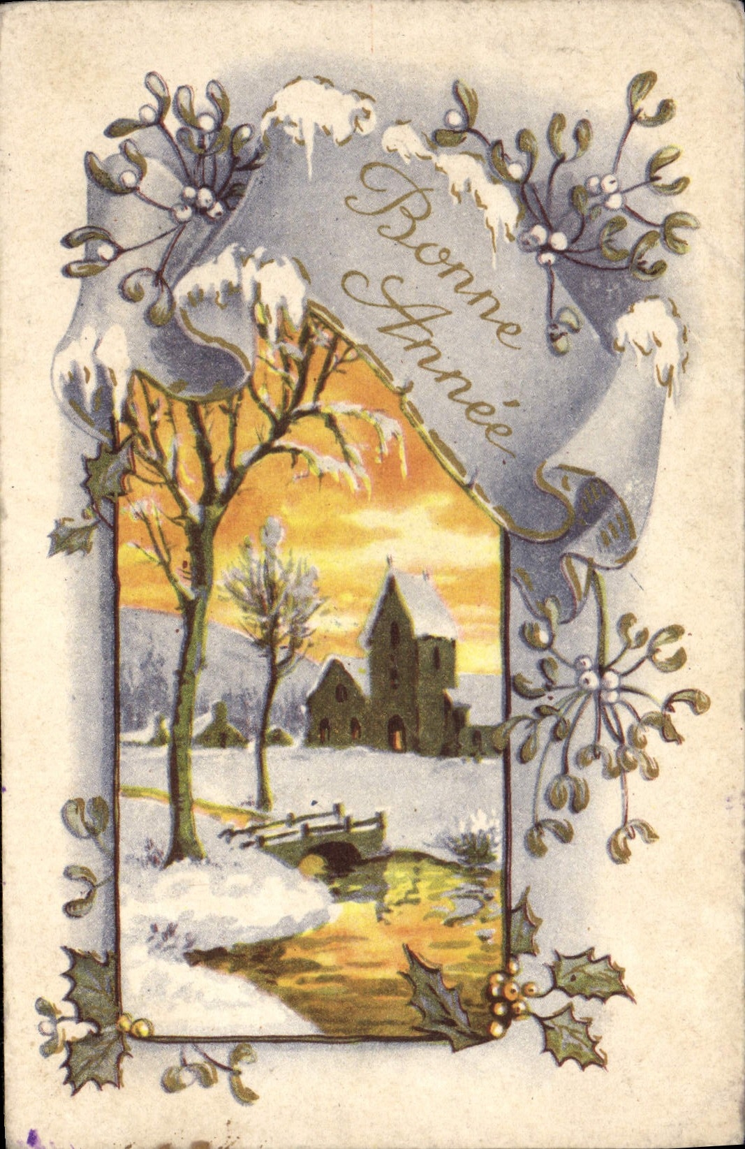 CPA Fantaisie Bonne Fete