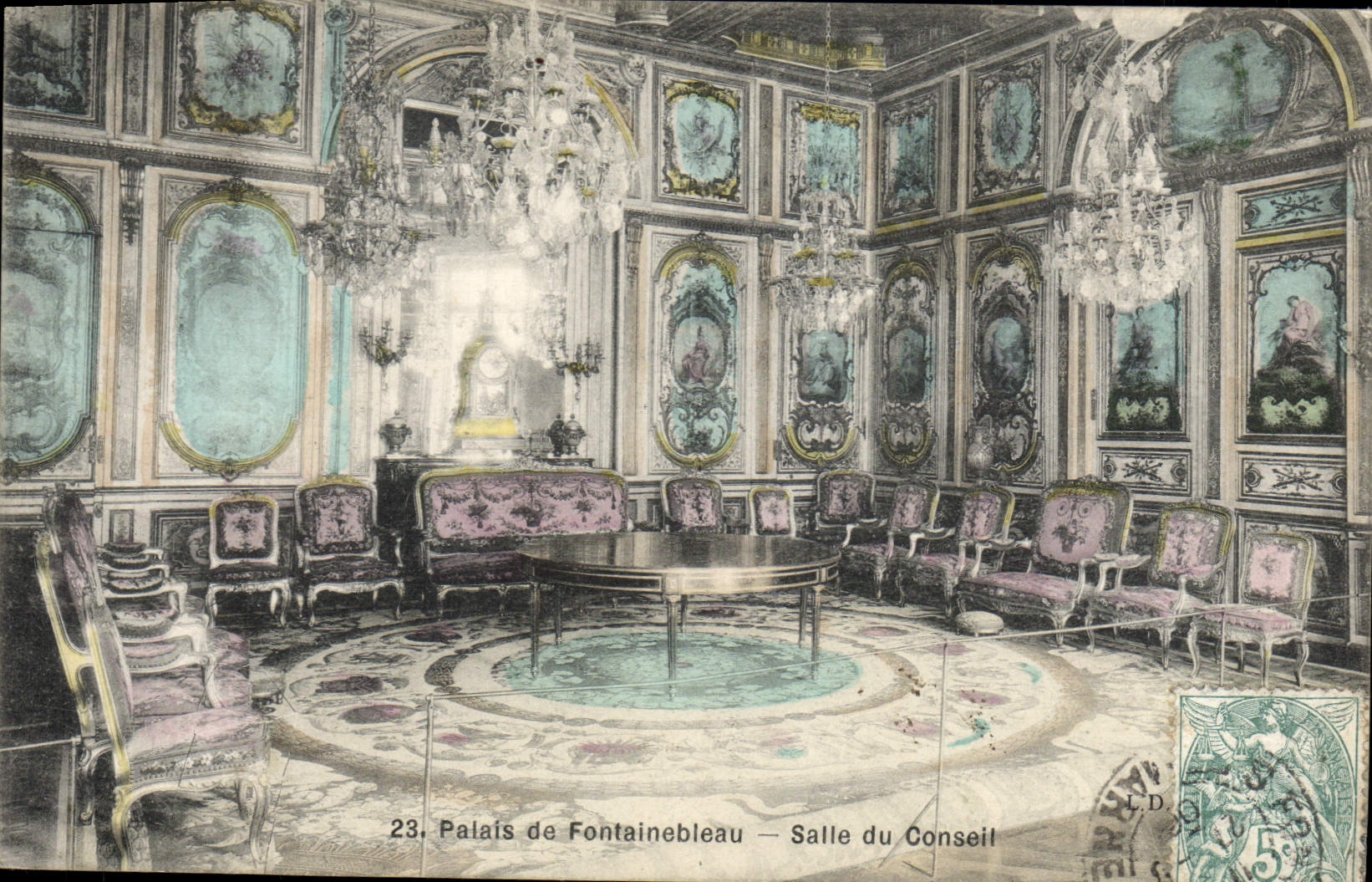 Palais de Fontainebleau — Salle du Conseil — n°23
