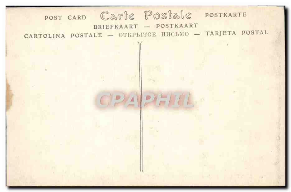 CPA Nantes Le Jardin des Plantes — Back