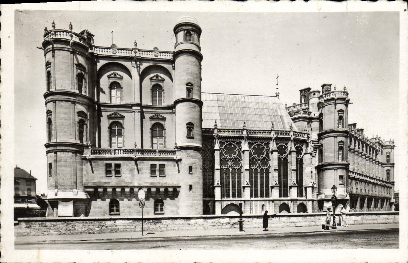 St-Germain-en-Laye — Le Château — Façade Sud-Ouest — La Chapelle — A.C. 5