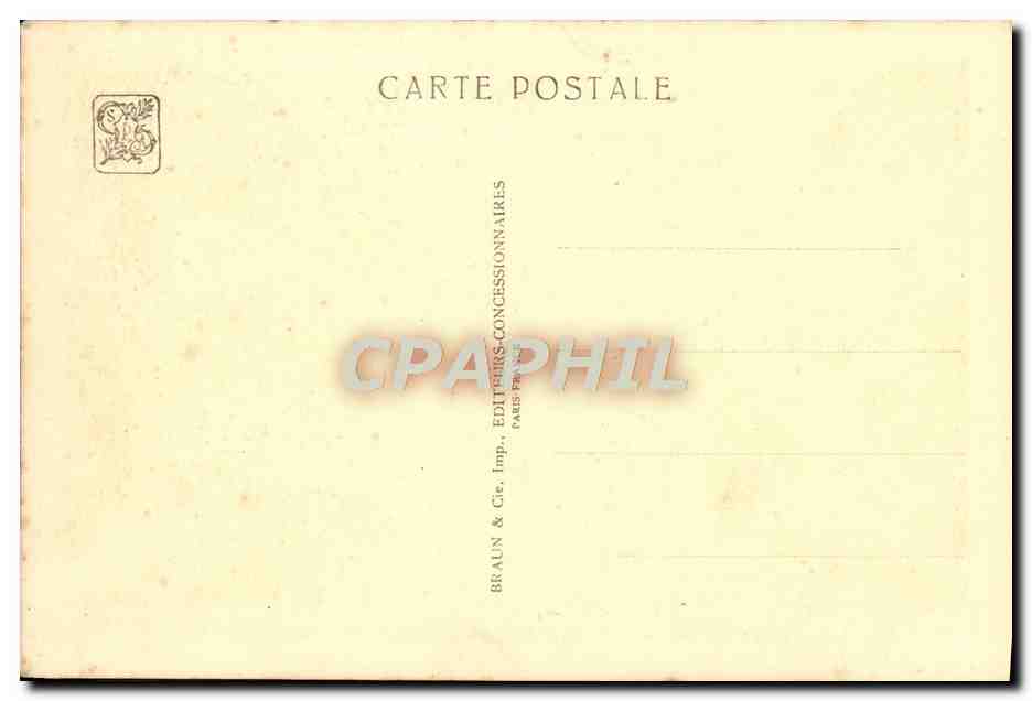 CPA Exposition Colonale Internationale Paris 1931 Pavillon de l'Afrique Equatoriale Francaise — Rückseite