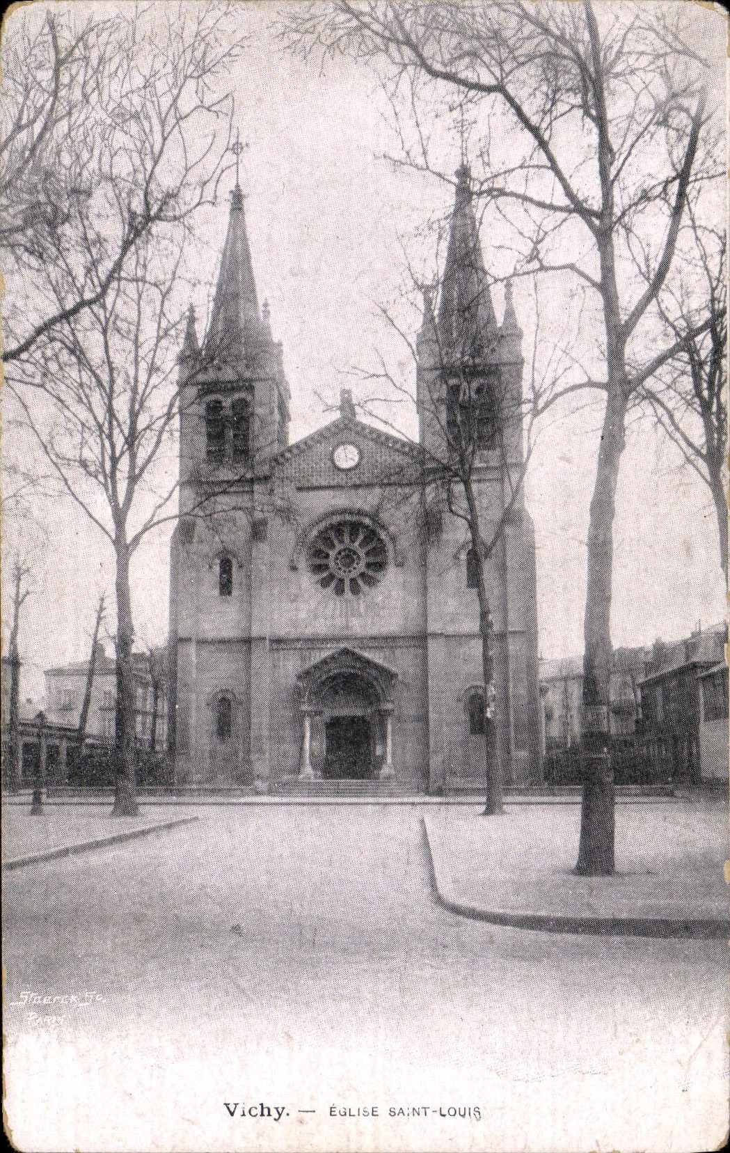 CPA Vichy Eglise Saint Louis
