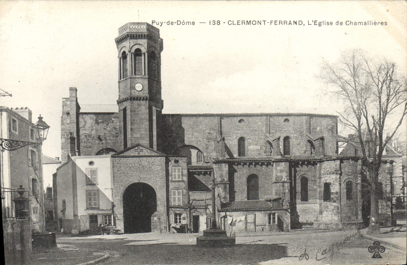 CPA Clarmont Ferrand L'Eglise De Chamallieres