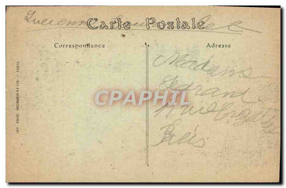 CPA Paris L'Eglise de la Madeleine — Rückseite