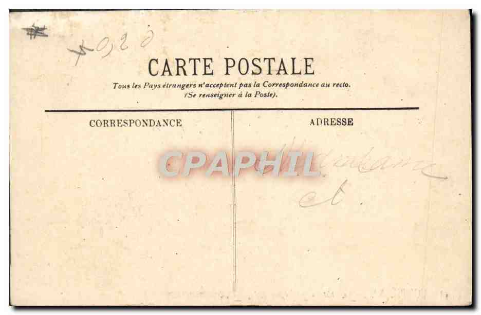 CPA Pierrefonds Le Chateau Cote Ouest — Rückseite