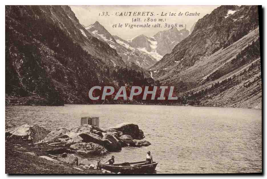 Cauterets - Le lac de Gaube et le Vignemale — Édition photo Quintal, n°133