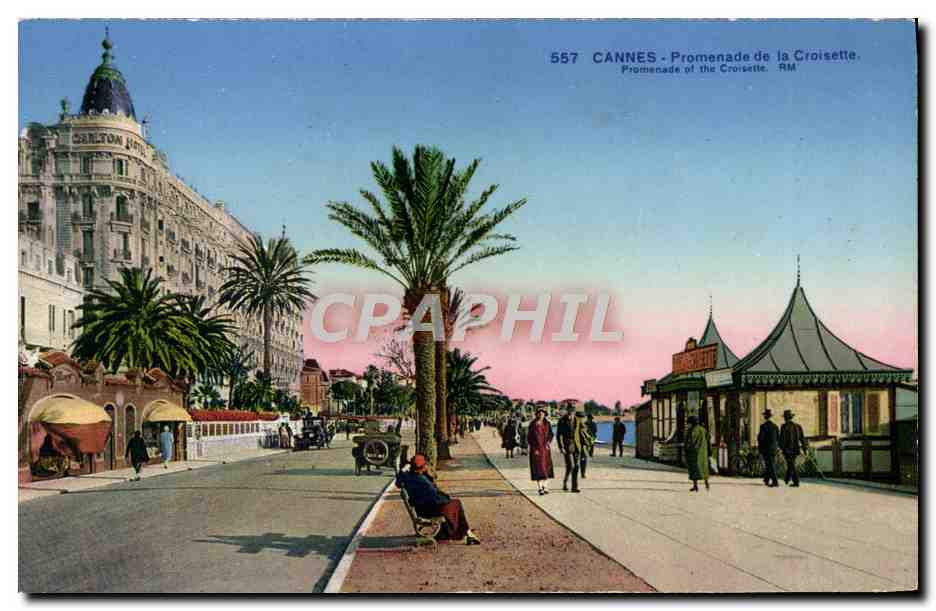 CPA Cannes Promenade de la Croisette