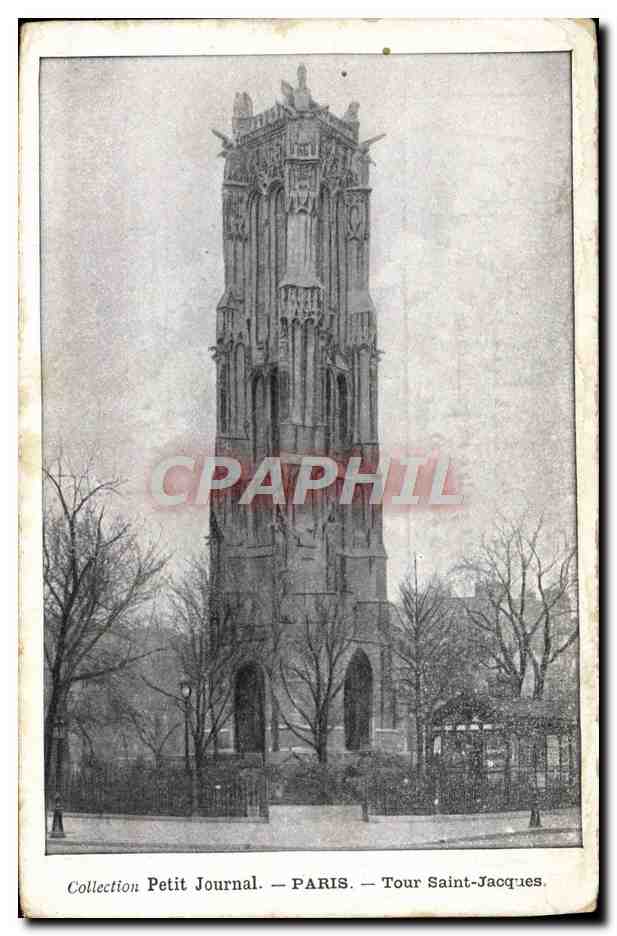 CPA Collection Petit Journal Paris Tour Saint Jacques